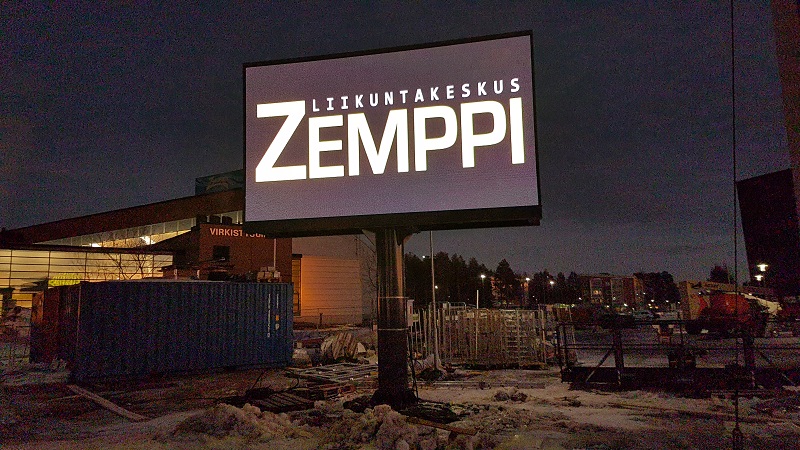 Jumboscreen Zemppi Oulu