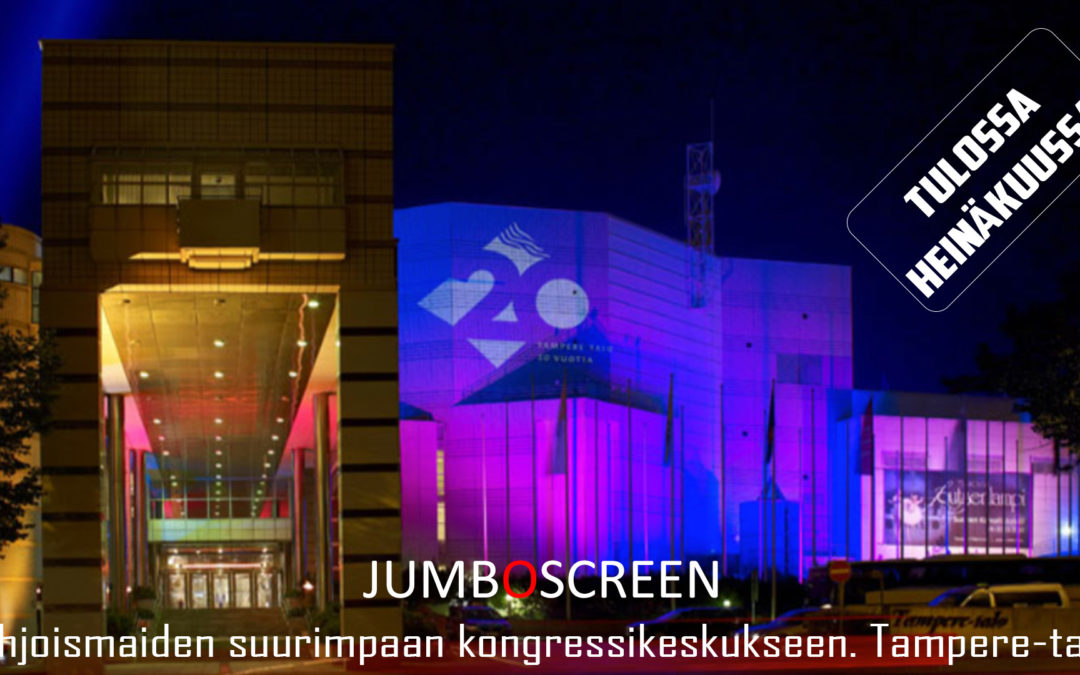Jumboscreen Tampere-talo