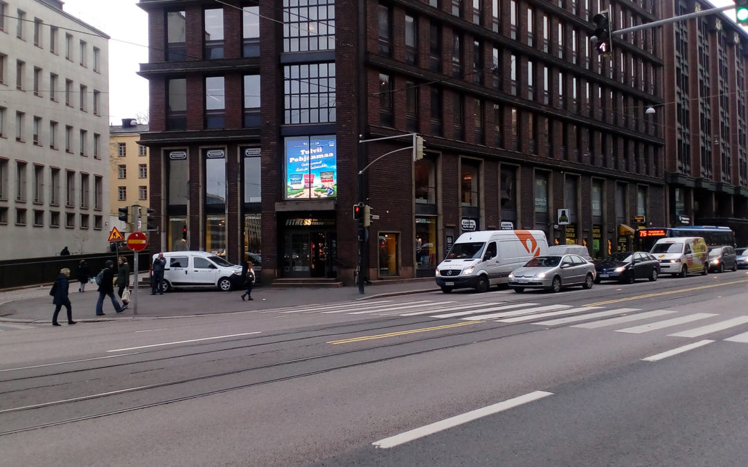 Näyteikkunanäyttö – Kaisaniemenkatu