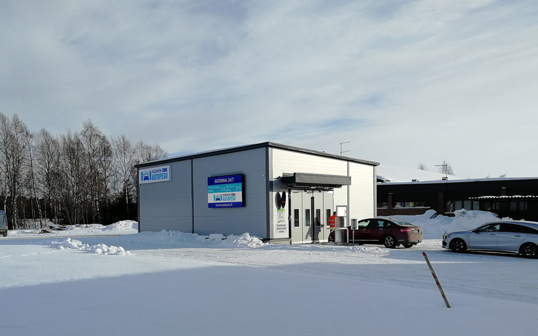 Ulkonäyttö – Kemin autopesu