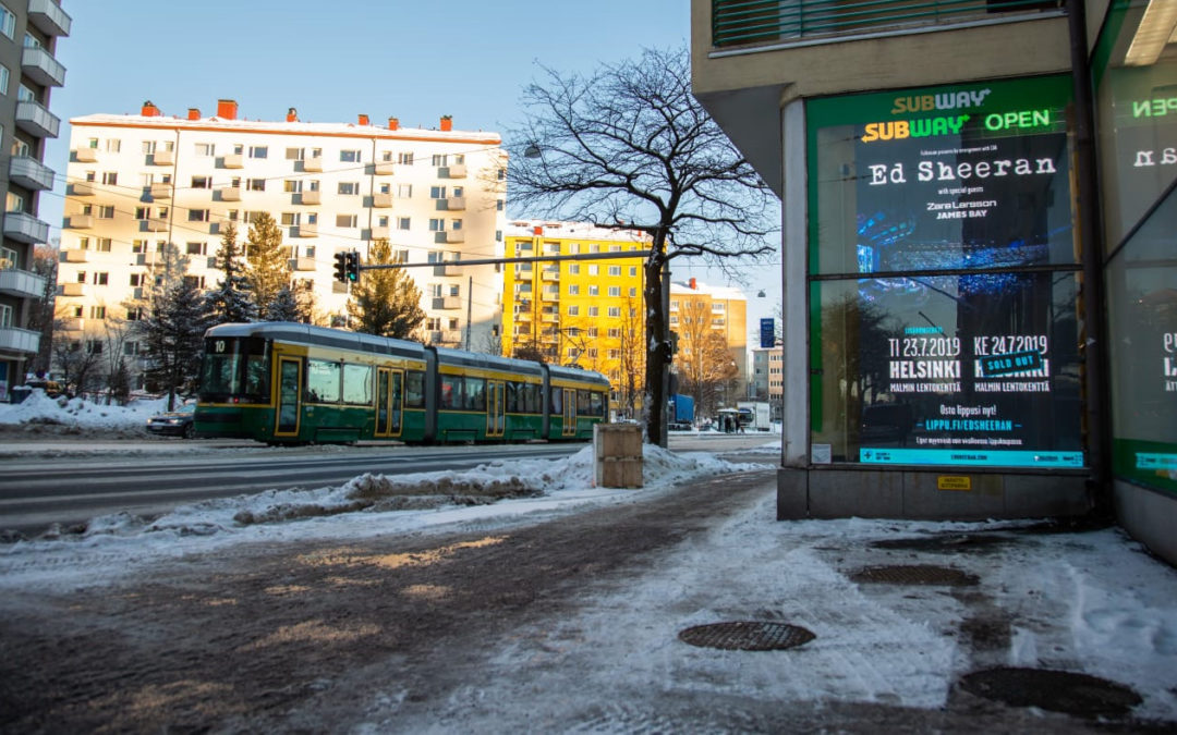 Näyteikkunanäytöt – Subway