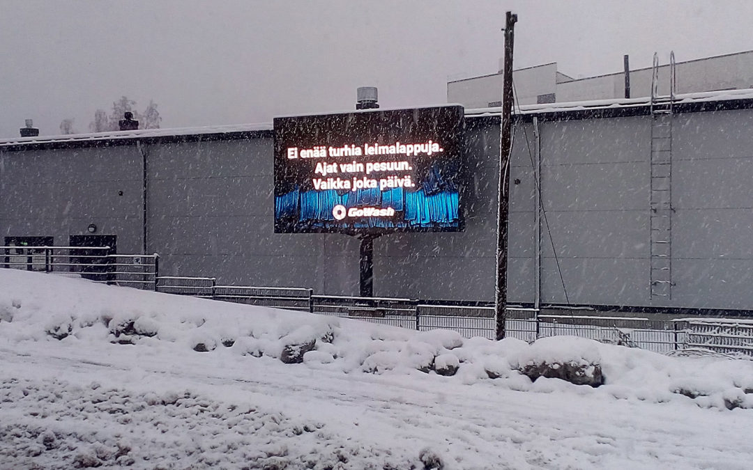 Ulkonäyttö – GoWash Espoonlahti