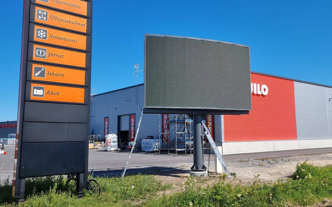 Ulkonäyttö – Kokkola – Jyväskyläntie